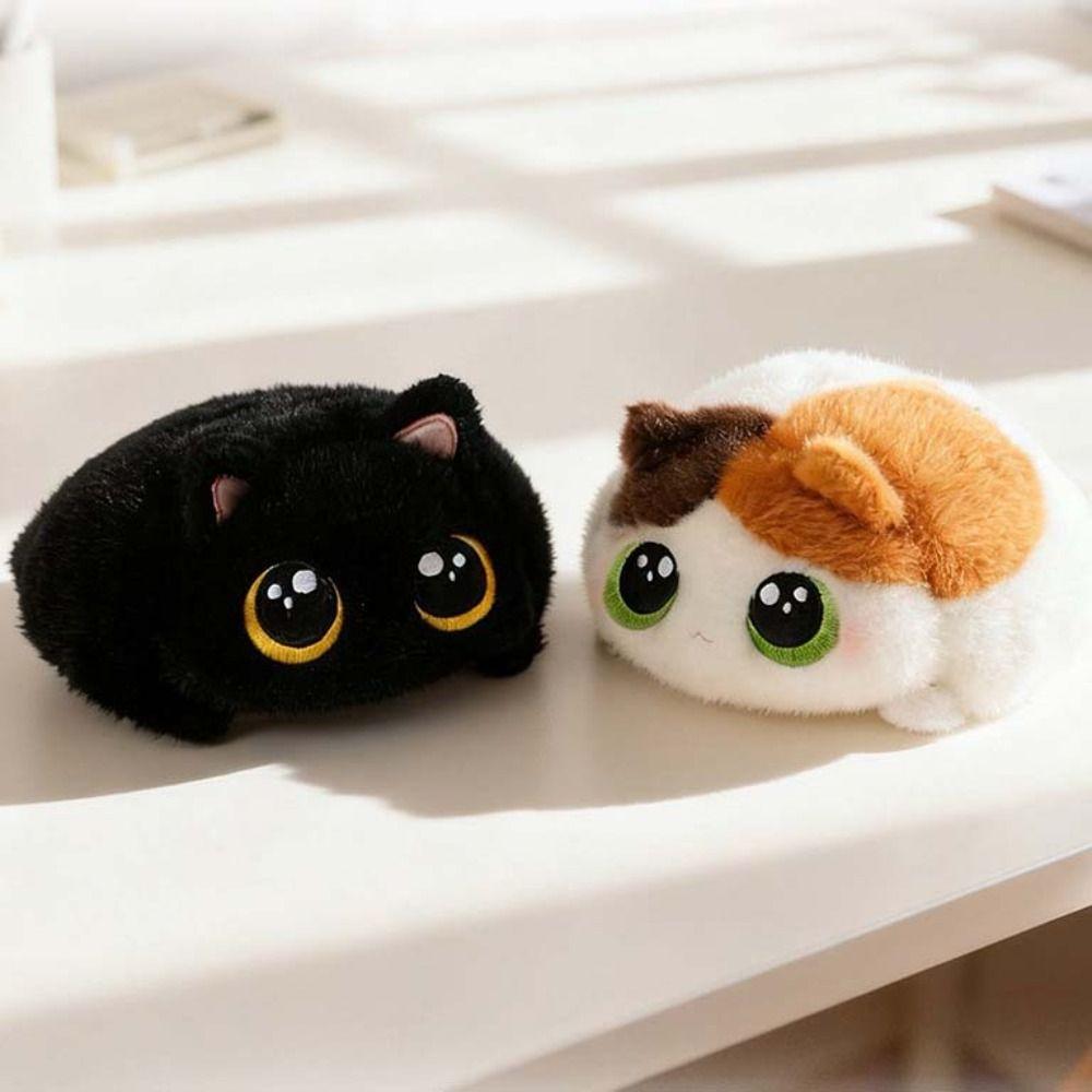 Fluffy Soft Cat Plush Toys Cartoon Stuffed Animals Cat Lovely Plush Siamese Cat Home Decoration