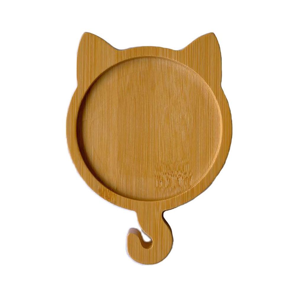 Пятиконечная звезда Подставка для цветочного горшка Бамбуковая деревянная подставка для кашпо Основа Подарок Суккуленты Бонсай Держатель