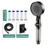 Adjustable High Pressure Showerheads Large Water Outlet Filter Shower Head Bathroom Accessories