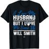 Я люблю своего мужа Уилла Смита Лос-Анджелес Бейсбол MLBPA Футболка