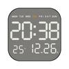 ABS Digital LED Clocks Wall-mounted Alarm Clocks New Electronic Wall Clock  Bedroom