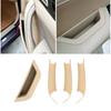 For BMW X3 X4 F25 F26 2010 2011 2012 2013 2014 2015 2016 Car Interior Door Handle Panel Pull Cover LHD Black/Beige