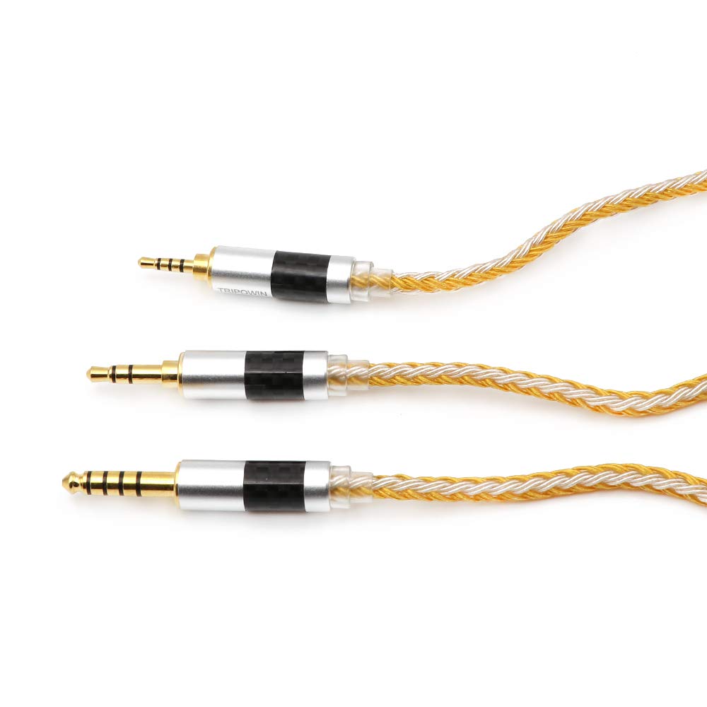 Tripowin Zonie 16 Core Silver Plated Cable SPCHIFI Earphone Upgrade Cable &