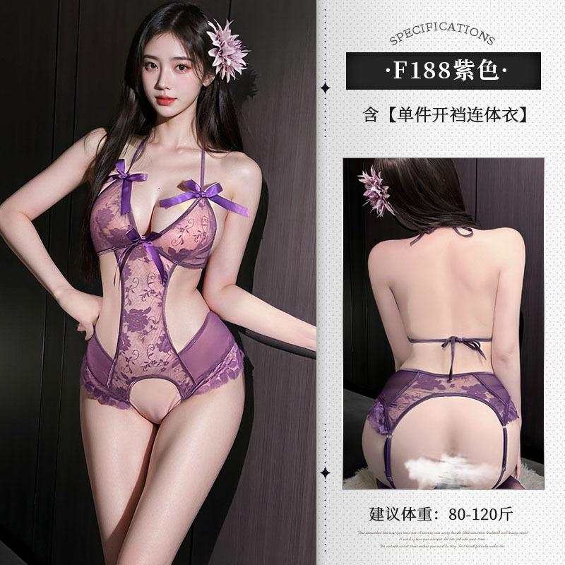 Открытая промежность свободные кошечки большой размер толстая сестра эротическое нижнее белье сексуальное чистое желание униформа кружево соблазнение пижама 18