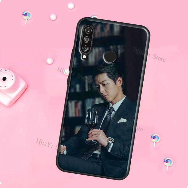 Корейский сериал Винченцо Сон Джун Ки Для Huawei Honor Magic 5 Lite X8 X9 X8a 50 70 P20 P30 P40 P50 P60 Pro P Smart 2019 Чехол