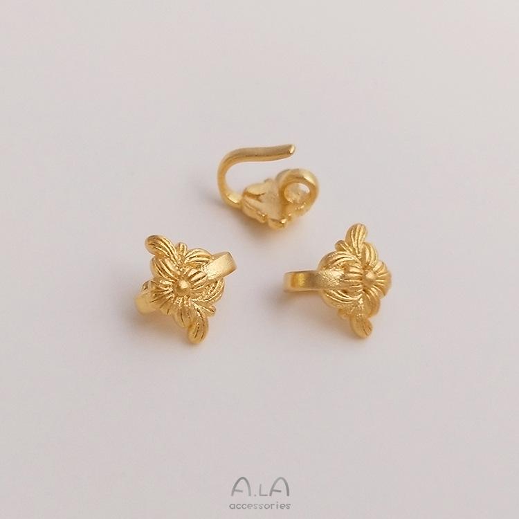 Золотой Благоприятный Зверь Рыба Руи S-образная Застежка Ювелирный Соединитель Браслет