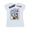 STAR WARS Womens/Ladies Luke Skywalker And C-3PO Cotton T-Shirt