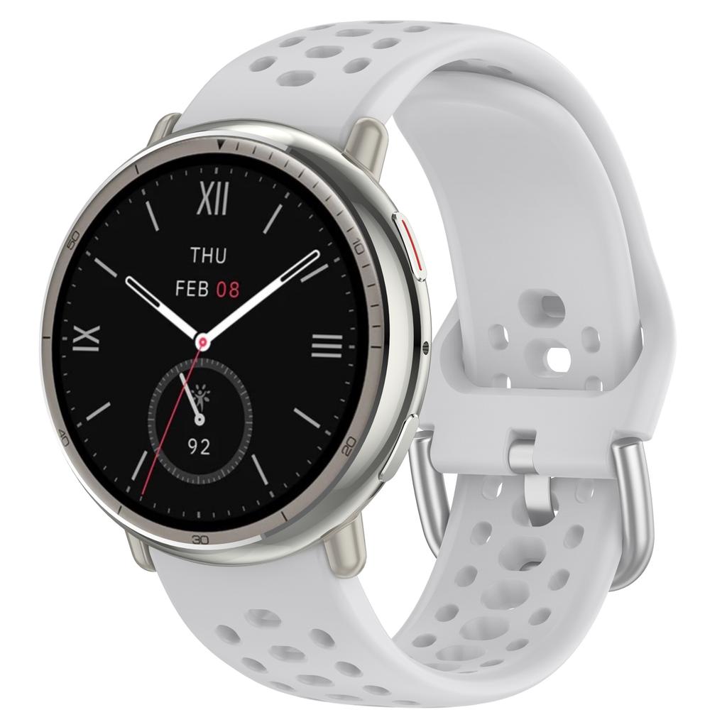 Для Huami Amazfit Active 2 (А2437) Дизайн с отверстиями для ремешка 20 мм Регулируемый силиконовый ремешок для часов