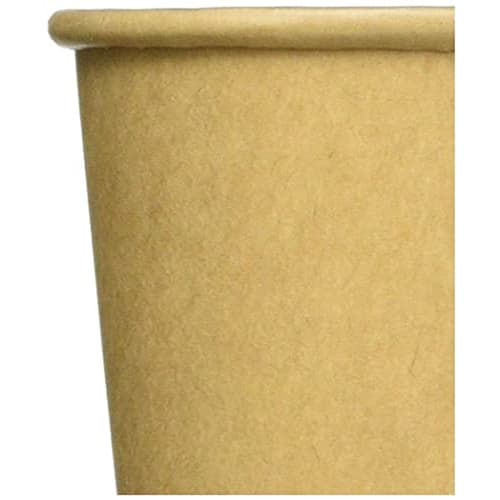 Artnap Unbleached Paper Cups, 90ml, 3 Oz, 100 Count, Brown