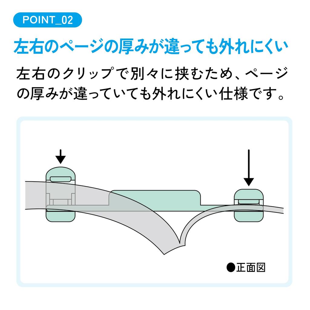 Kokuyo Campus Портативная тетрадь с клипом в виде ручки, Зеленая, AMBC-H01G