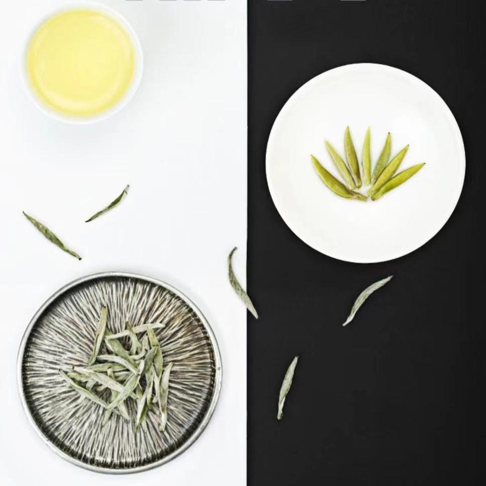 Белый чай премиум-класса 2024 года, новый чай, настоящий альпийский чай, старый белый чай, консервированный