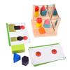 Mirror Building Block Toy Wooden Children Educational Toy for Spatial Logical Thinking Training