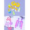 4Pcs/set Crystal Silicone Earrings Mold Set Crystal Epoxy Resin Casting Molds Irregular Ear Rings Mould for DIY Pendants