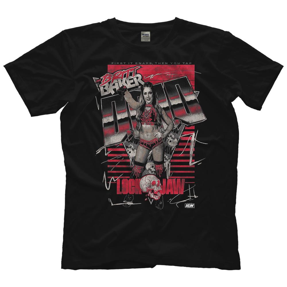 Britt Baker First It Snaps Then You Tap AEW Official TShirt Unisex T-Shirt