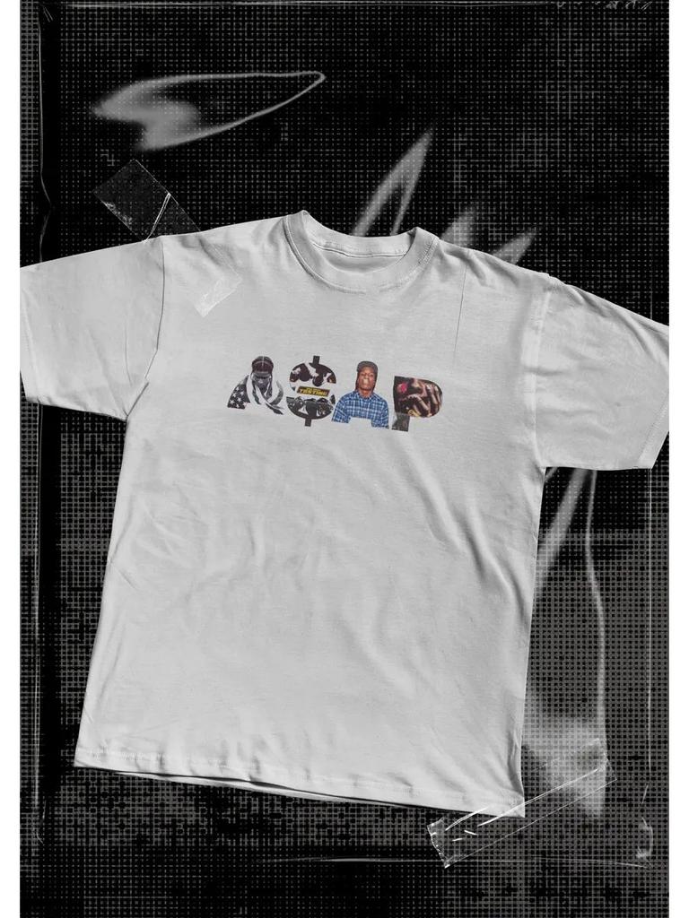 Футболка с принтом Asap Rocky