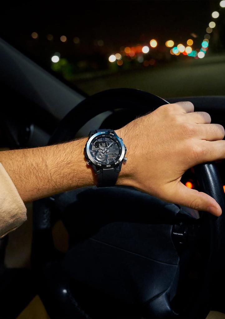 Часы Casio Edifice серии Nighttime Drive с Bluetooth, ECB-40YNP-1AJF, мужские, темно-синие, оригинальный японский продукт