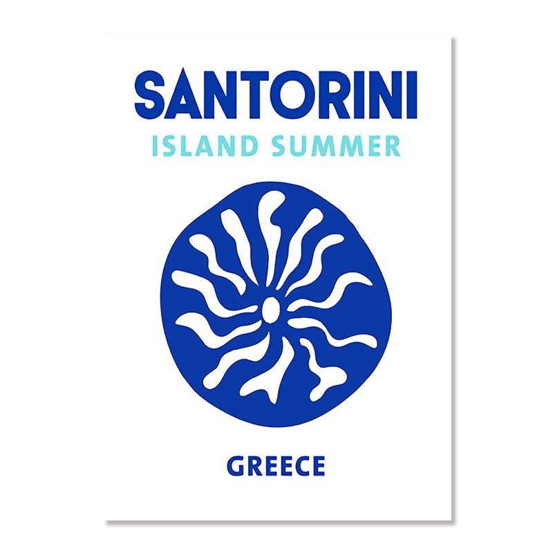 Ибица Миконос Тулум Афины Тоскана Мадрид Настенные картины на холсте Постеры и принты Скандинавская живопись Настенные картины для декора гостиной