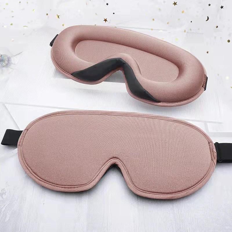 3D Sleeping Eye Mask Soft Smooth Sleep Eye Patch Travel Eye Shade Cover Rest Relax Sleeping Blindfold Eye Cover LXY