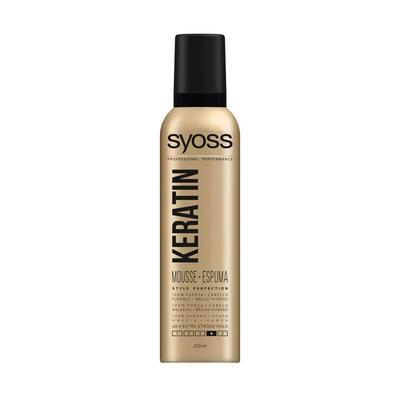 Syoss Пенка для волос с кератином Style Perfection 250мл