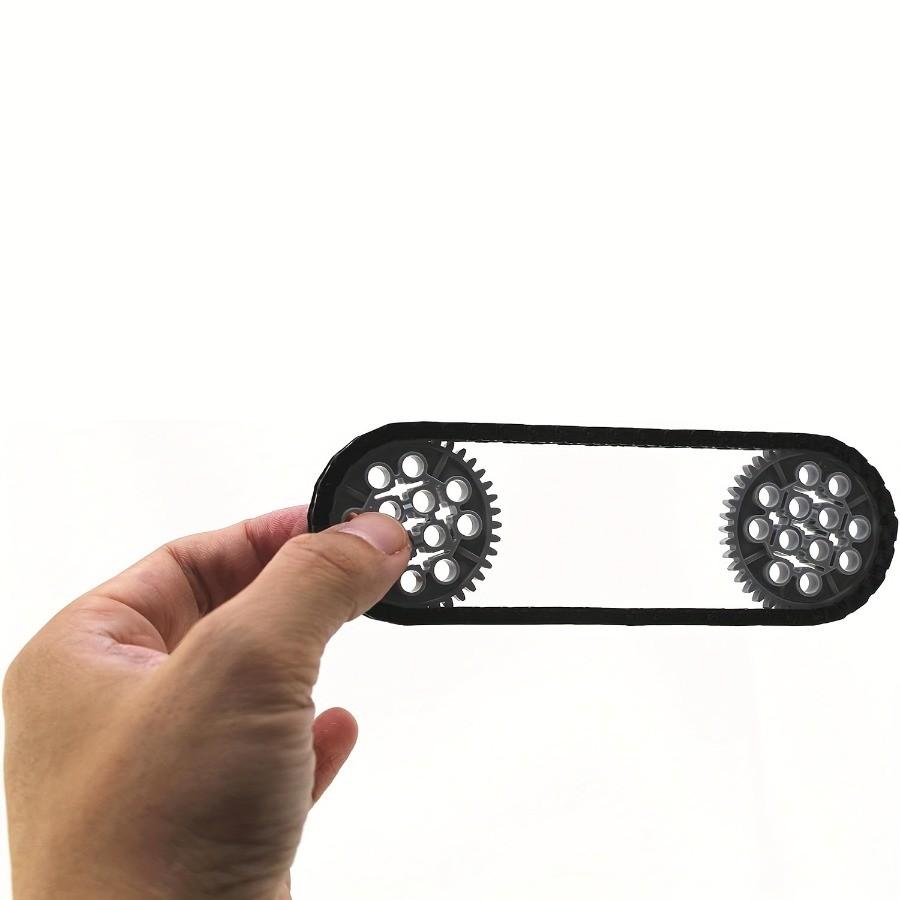 Набор технических звеньев цепи из 200 деталей для MOC-конструкций