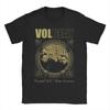 VOLBEATS Tour T-Shirts for Men Women Metal Music Hipster Cotton Tees Crew Neck Short Sleeve T Shirt Summer Tops