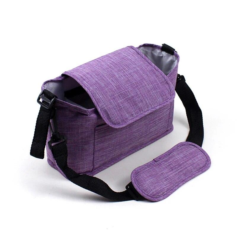 Baby Cart Hanging Bag Multifunctional Waterproof Storage Bags Large-Capacity Storage-Bag Travel Bottle Water Cup Hanging-Bag