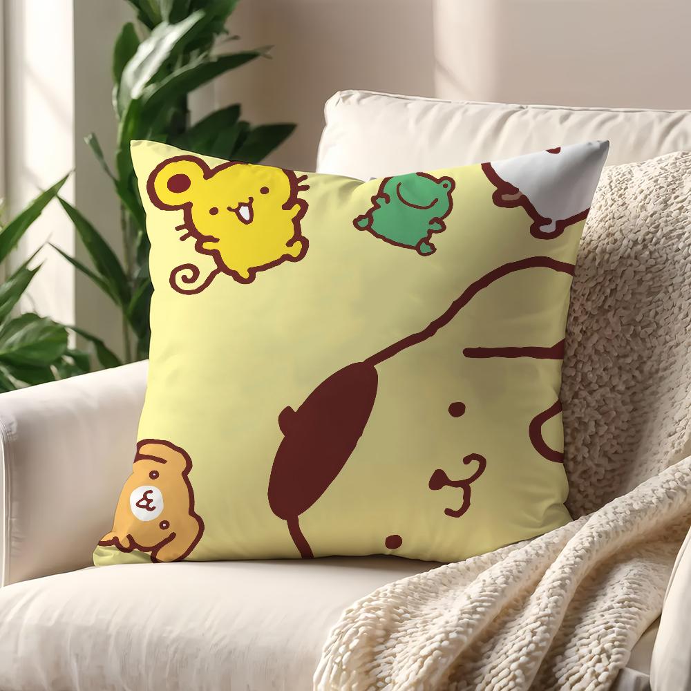 Cute PPomPomPurin cushion cover For Pillow Printing Sofa Decoration Home Car Room Coffee Shop Office Nordic Simplicity