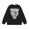 Unisex Oversized Cotton Graphic Tee Streetwear Loose Fit Crew Neck Long Sleeve T-Shirt Teens Adults