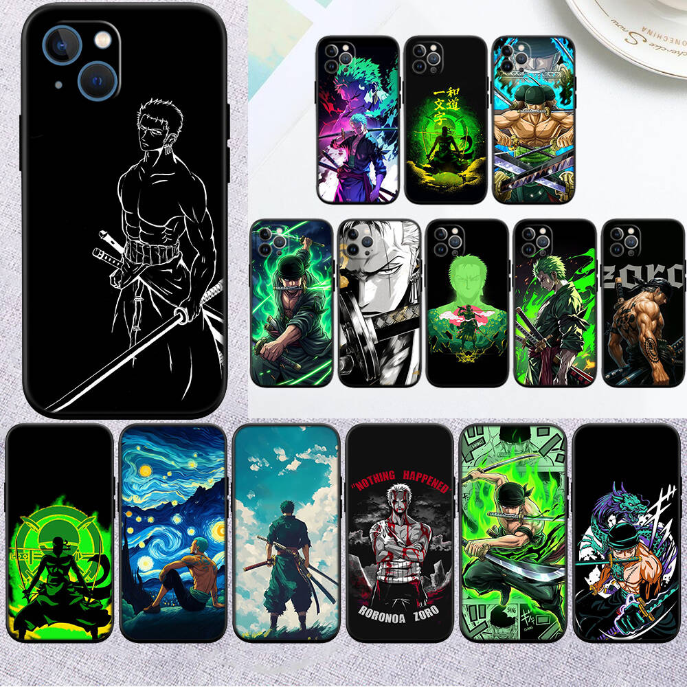 MH125 One Piece Zoro Phone Case for Motorola Moto Edge 60 60s 70 G86 G56 G54 E14 G04S G45 G54 G64 S30 S50 X30 X40 X50 Pro Power Tylus