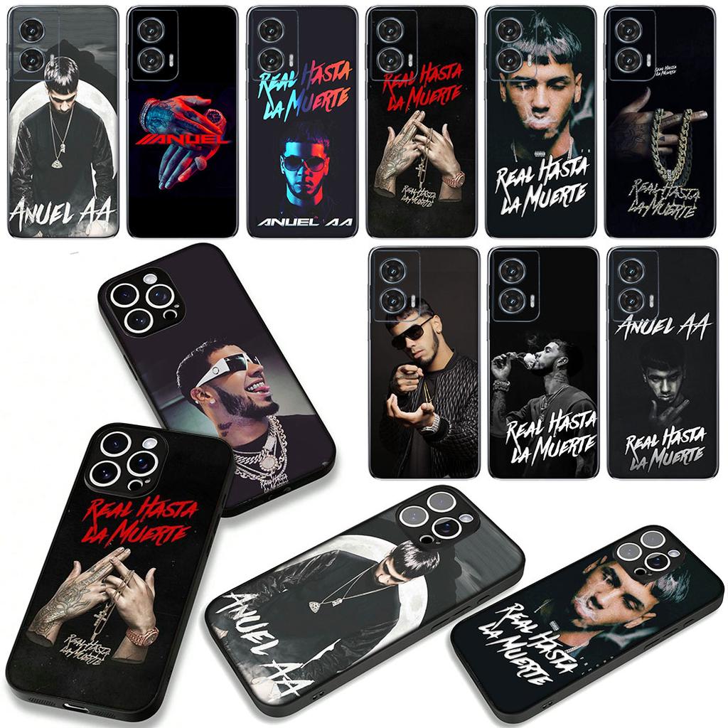 Чехол для Motorola Moto G04 G13 G14 g45 G22 G23 G20 G32 G34 G35 G64 G82 G84 G53 G60 G72 E14 E15 E13 E22 E20 от рэп-исполнителя Anuels AA