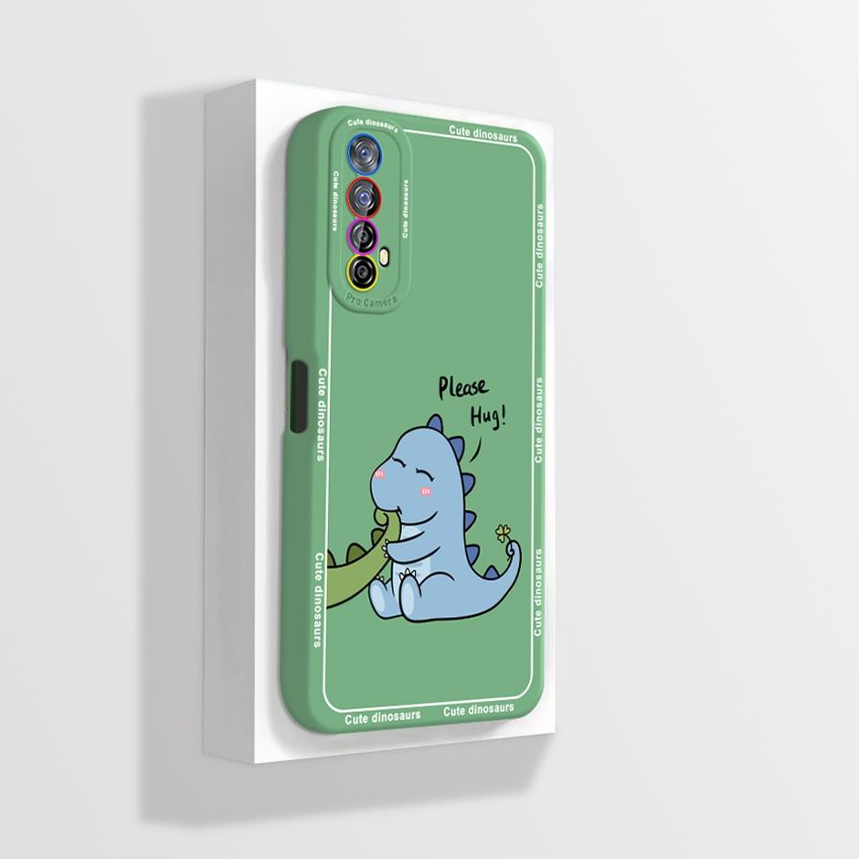For Realme 7 Case Soft Silicone Cute Cartoon Phone Cover Shell for OPPO Realme Narzo 20 Pro 30 Narzo30 4G Cases New Design Funda