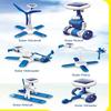 6in1 Solar Powered Diy Assembly Toy Plastic Puzzle Kit For Childrens Learning