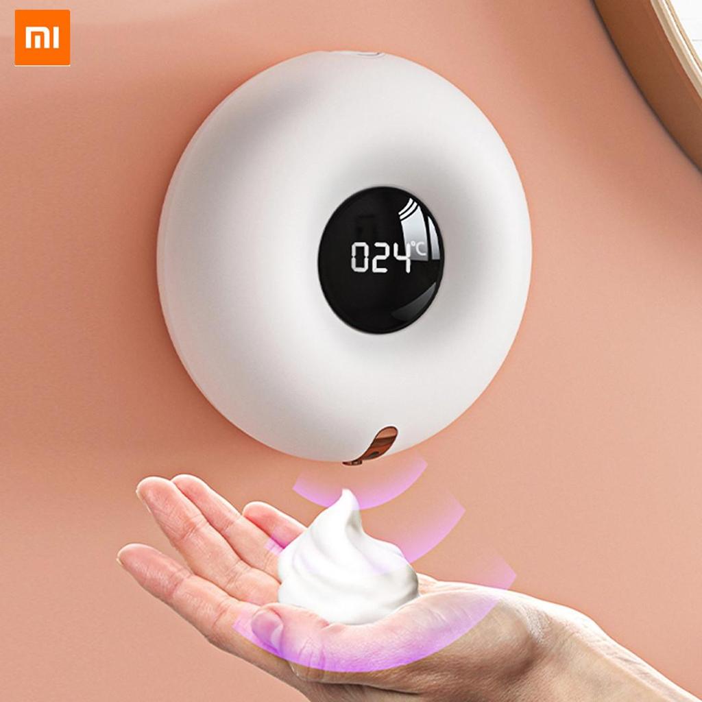Xiaomi Donut со светодиодным дисплеем, автоматическая индукционная пенящаяся ручная мойка, автоматический дозатор мыла, тип C, зарядка