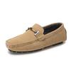 Мужская повседневная обувь Мягкие удобные мокасины Обувь для вождения Мужская обувь Zapatos De Hombre Теплые меховые элегантные итальянские туфли на плоской подошве