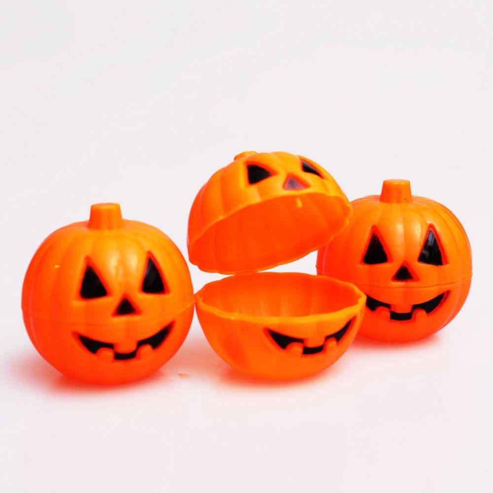 Halloween Mini Gift Snacks Containers Mini Pumpkin Bucket Pumpkin Props Adult Gifts