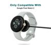 Магнитный зарядный кабель для смарт-часов Google Pixel Watch 2, длина 1 м, USB Type-C, адаптер-док-станция для зарядки Google Pixel Watch 2.