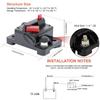 30A 40A 50A 60A 70A 80A 100A 120A 150A 200A 250A 300A AMP Предохранитель Сброс 12-48 В постоянного тока Автомобиль Лодка Водонепроницаемый Ручной сброс
