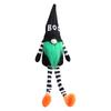 Halloween Decoration Long Legs Faceless Doll Black Witch Cloak Hat