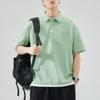Summer Thin Short-sleeved POLO Shirt Men's Solid Color T-shirt Men's Lapel Thin Short T-top