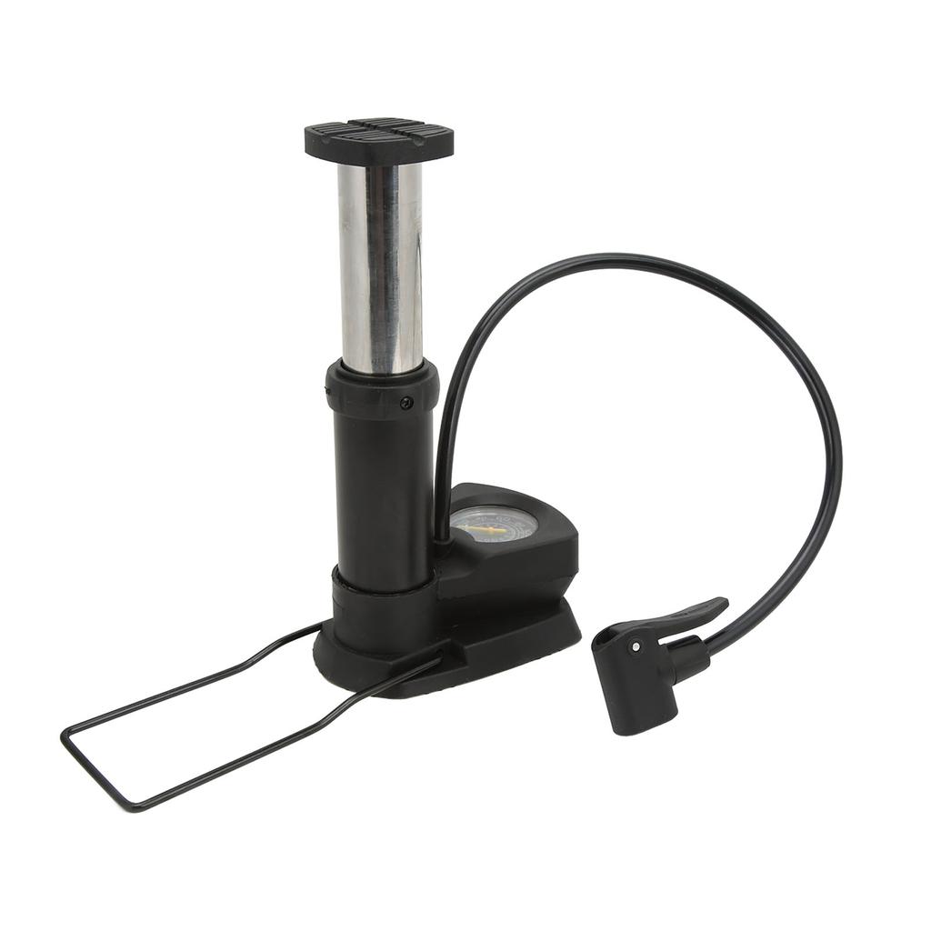Ножной насос Алюминиевый сплав Высокое давление Портативный Мини Педальный насос для велосипеда Баскетбола Надувной