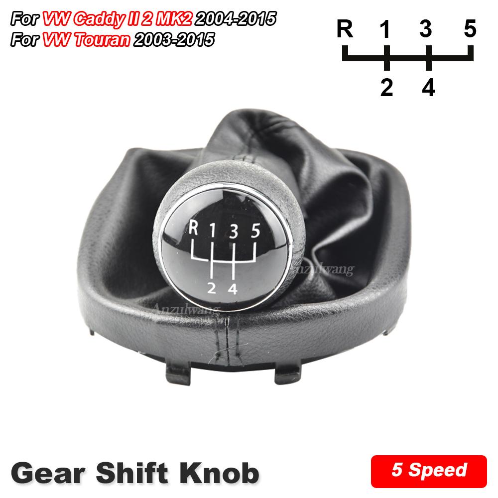5/6-ступенчатая для VW Touran Caddy MK2 2003 2004 2005 2006 2007 2008 2009 2011 2012 2013 2014 2015 Ручка рычага переключения передач кожаный чехол