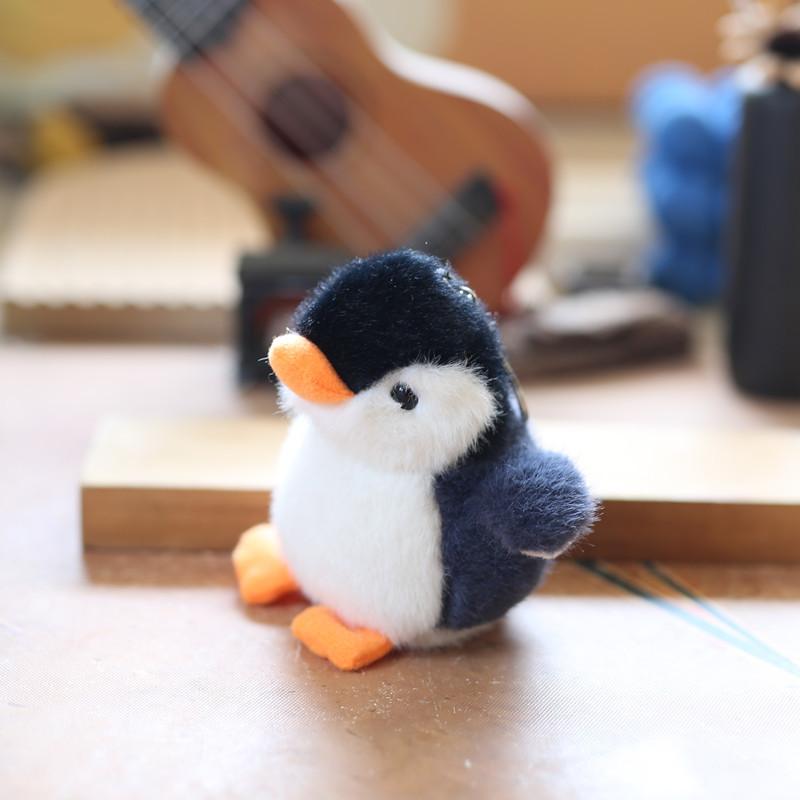 Cute Little Penguin Pendant Plush Toy Doll Cartoon Schoolbag Hanging Ornament Keychain Doll