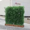 Декоративное комнатное/уличное искусственное растение бамбук с водонепроницаемым основанием из массива дерева для ландшафтного дизайна двора