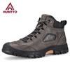 Waterproof Platform Boots Outdoor Luxury Designer Ankle Boots for Men Fashion Winter Black Work Hiking Rubber Mens Shoes