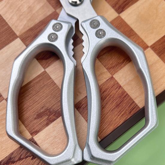 Сверхпрочные кухонные ножницы из нержавеющей стали, шеф-ножницы, многофункциональные кулинарные ножницы для мяса, овощей, орехов, пакетов