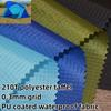 210T Клетчатая водонепроницаемая ткань из полиэфирной тафты для зонта, палатки, воздушного змея, сумки для покупок, DIY, ручная работа, ткань с ПУ покрытием