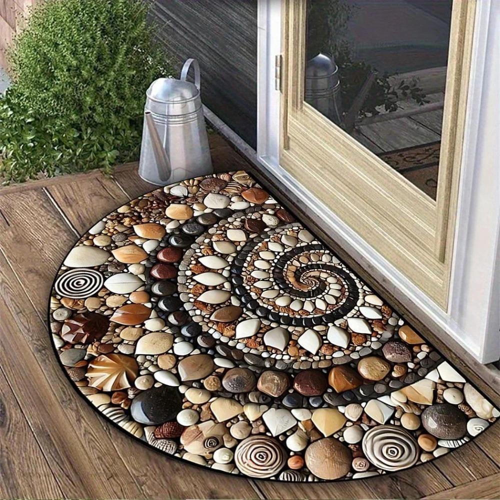 Flower Floral Welcome Rugs Non Slip Door Mat High Quality Entrance Mat Indoor Outdoor