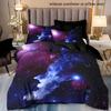 Мечтательное Звездное Небо 3D Принт Пододеяльник Для Детей Подростков Взрослых Комплект Постельного Белья Элегантный Дизайн Мягкий Удобный Чехол для Одеяла Наволочка