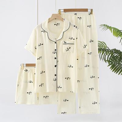 Женский комплект из двух предметов: топ с круглым вырезом и длинными рукавами, брюки на резинке, пижамный комплект, костюм для отдыха