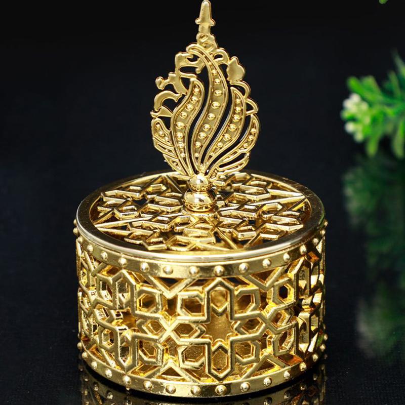 Новая позолоченная маленькая коробка креативное портативное хранилище для подарка в виде полной луны пластиковая коробка для конфет подарочная коробка коробка для упаковки шоколада